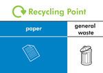 A3 Signage Poster 70 paper 30 general waste