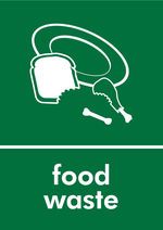 A4 Signage Poster Food Waste 1 150