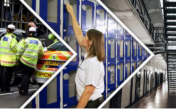 police lockers uk