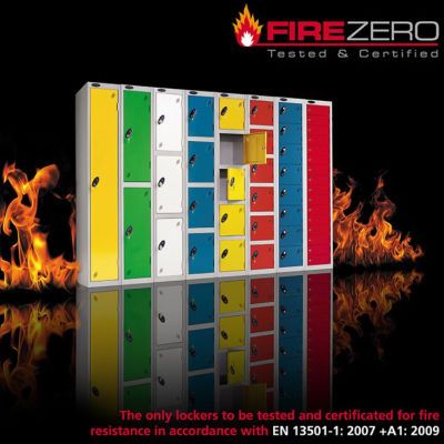 Fire-Resistant Steel Lockers