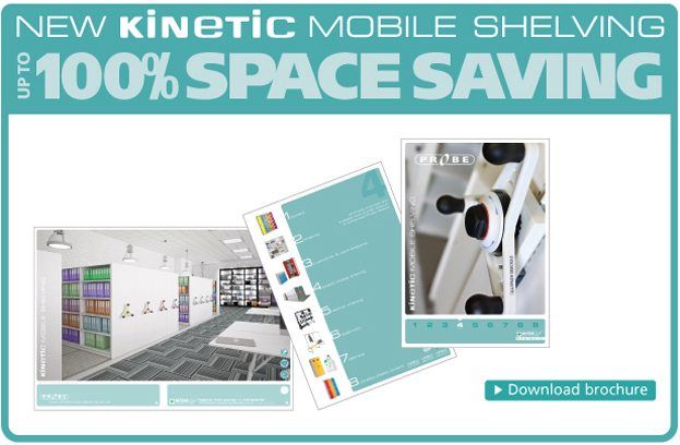 kinetic mobile shelving