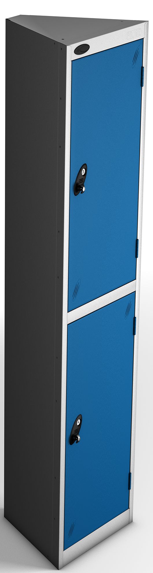pod lockers 1xsegment double blue door