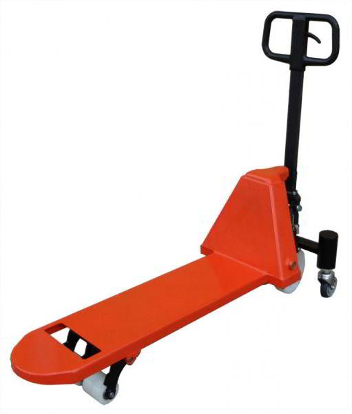pallet truck with single fork