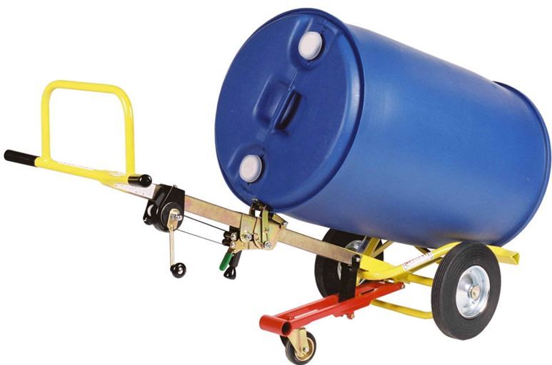 plastic drum trolley with winch