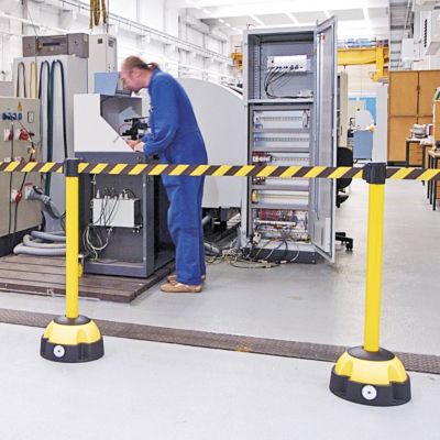 Flexible and Retractable Tape Barriers 400
