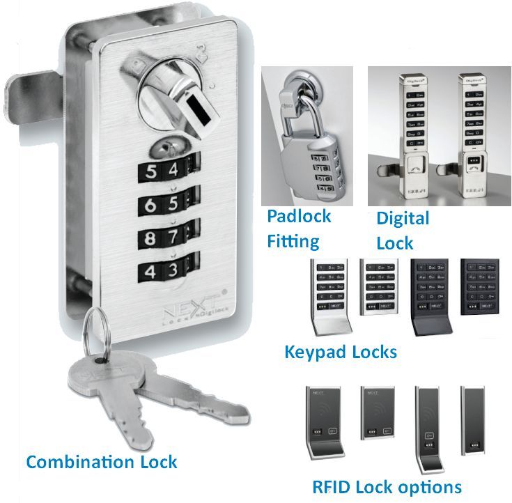 switch lockers lock options