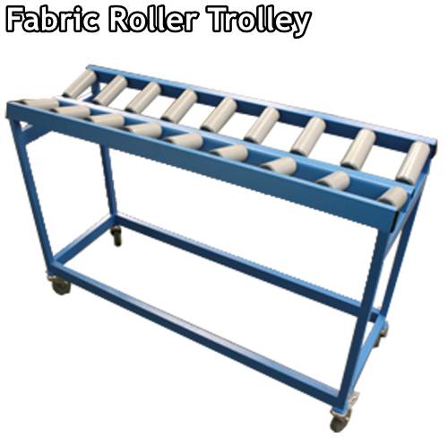 fabric roller trolley / conveyor