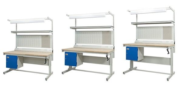 height adjustable workbenches