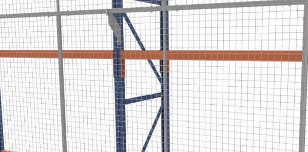 anti-collapse mesh safety system