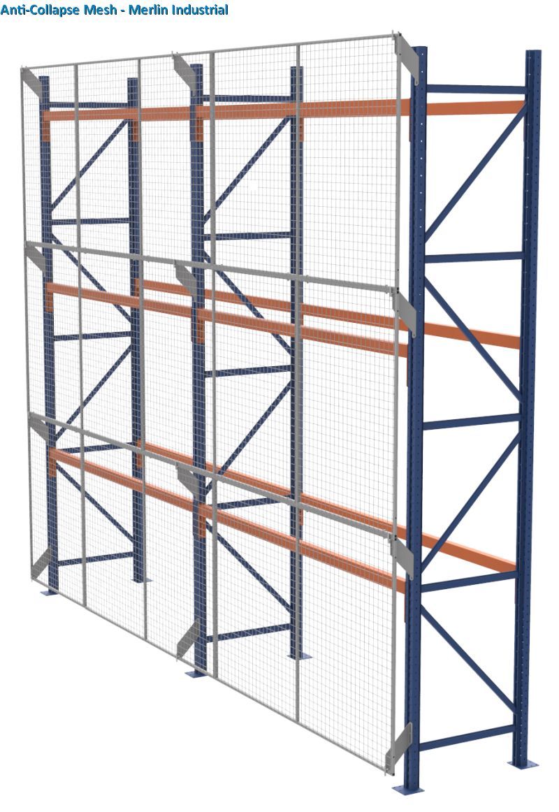 anti collapse safety mesh system