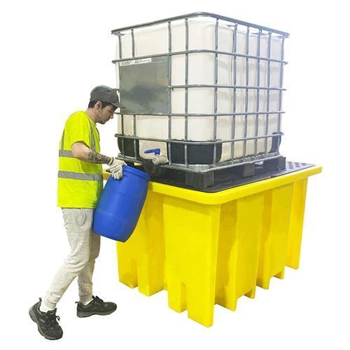 BBIS easy decanting IBC spill pallet