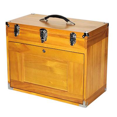 Wooden machinist tool chest