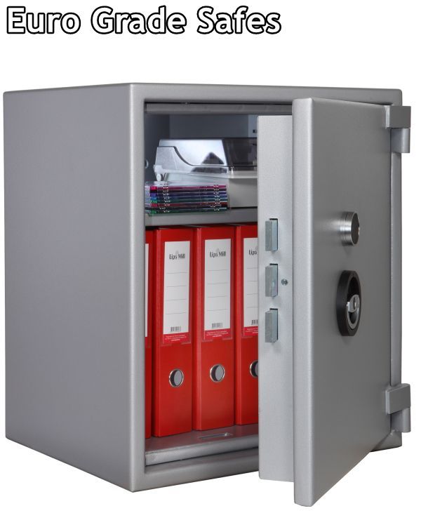 Euro grade security safes with data