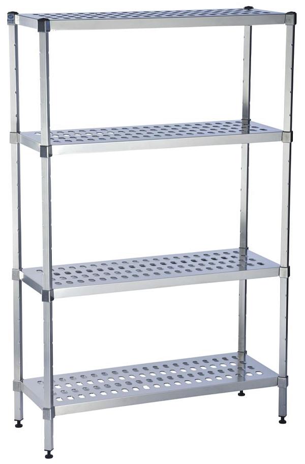 stainless steel perforated shelving