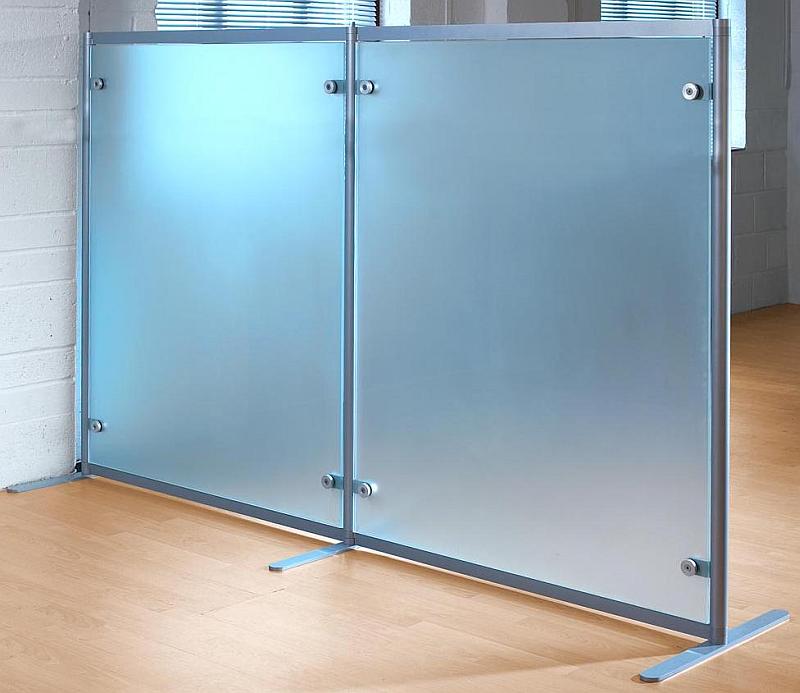 frosted screens freestanding allow light and privacy