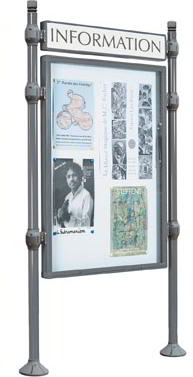 town and country poster case