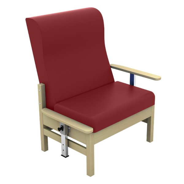 Atlas Bariatric Arm Chair sf SUN CHA55DAVYL Red Wine 600x600
