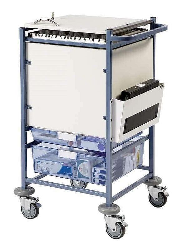 medical notes trolley small
