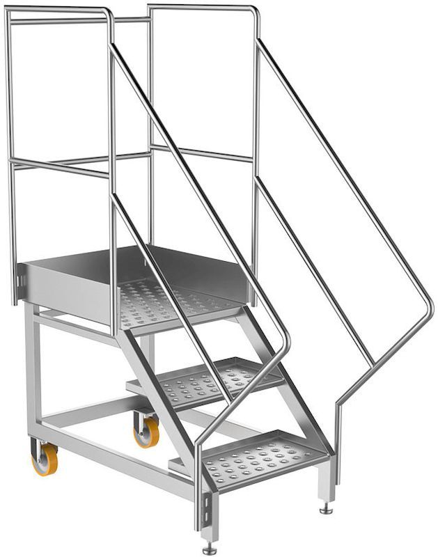 stainless steel 006502 safety steps