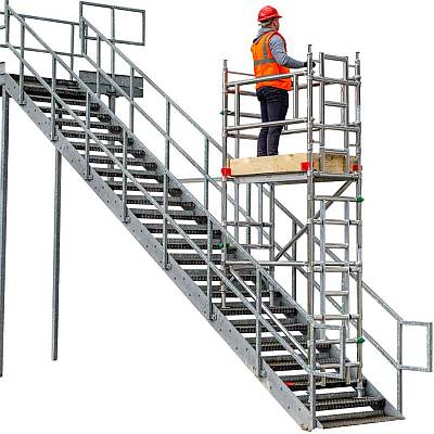 Access Towers for Stairs