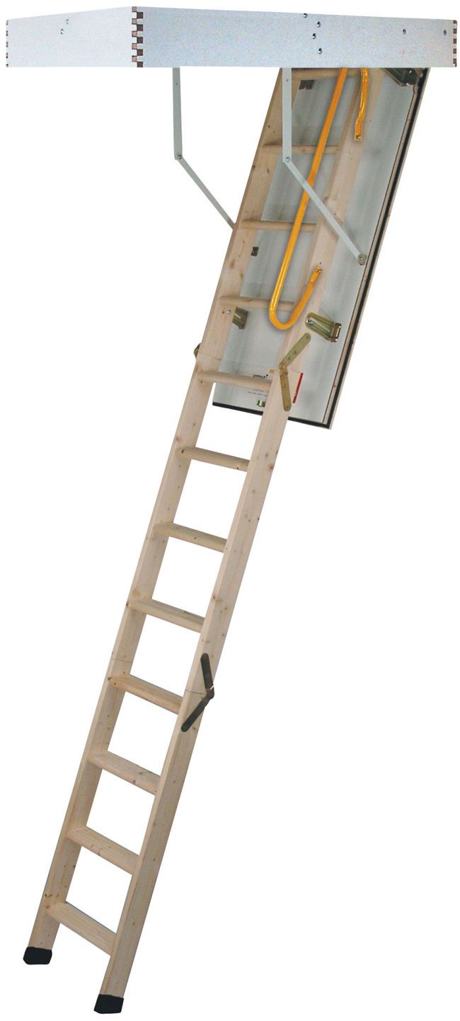 merlin envirofold timber loft ladder
