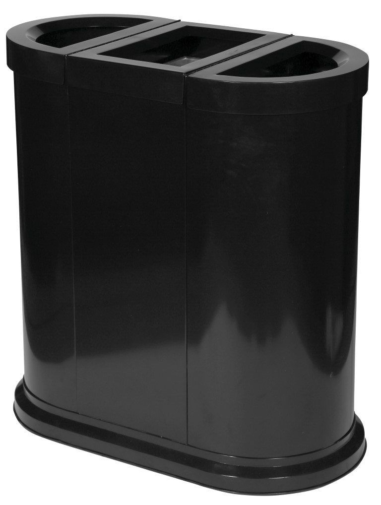 WS2001 Black Recycle Waste Station