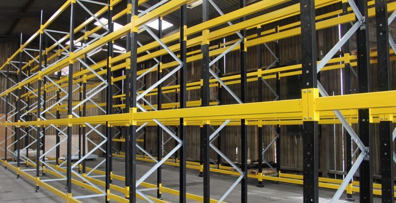 heavy duty structural pallet racking